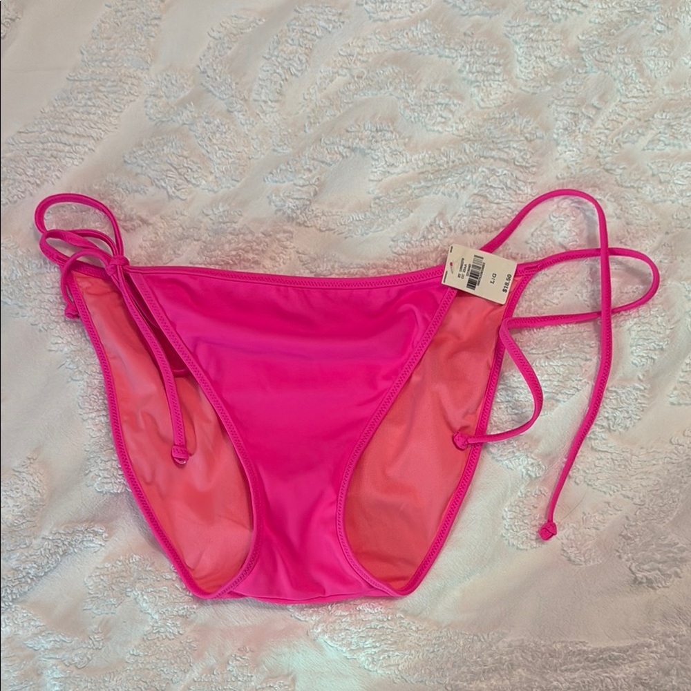 PINK Victoria's Secret Bright Pink Bikini Bottom